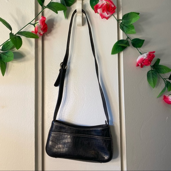 🖤NWOT Liz Claiborne Leather Bag - Picture 5 of 10